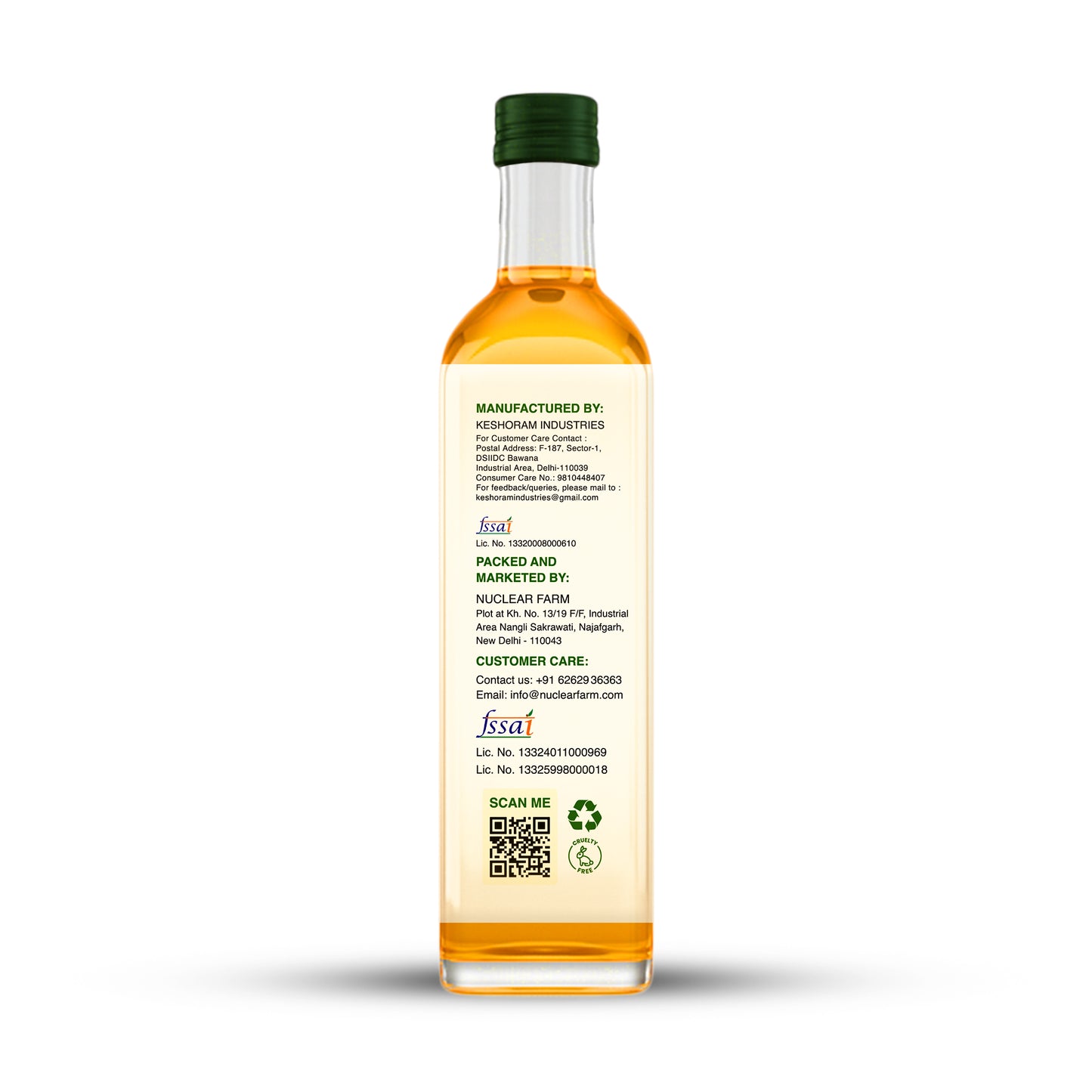 Yellow mustard oil