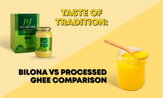 Taste of Tradition: Bilona vs Processed Ghee Comparison