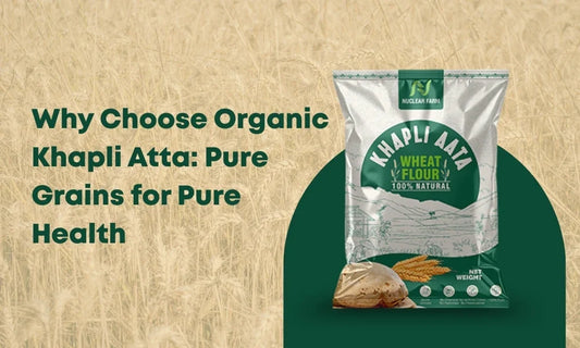 Why Choose Organic Khapli Atta: Pure Grains for Pure Health