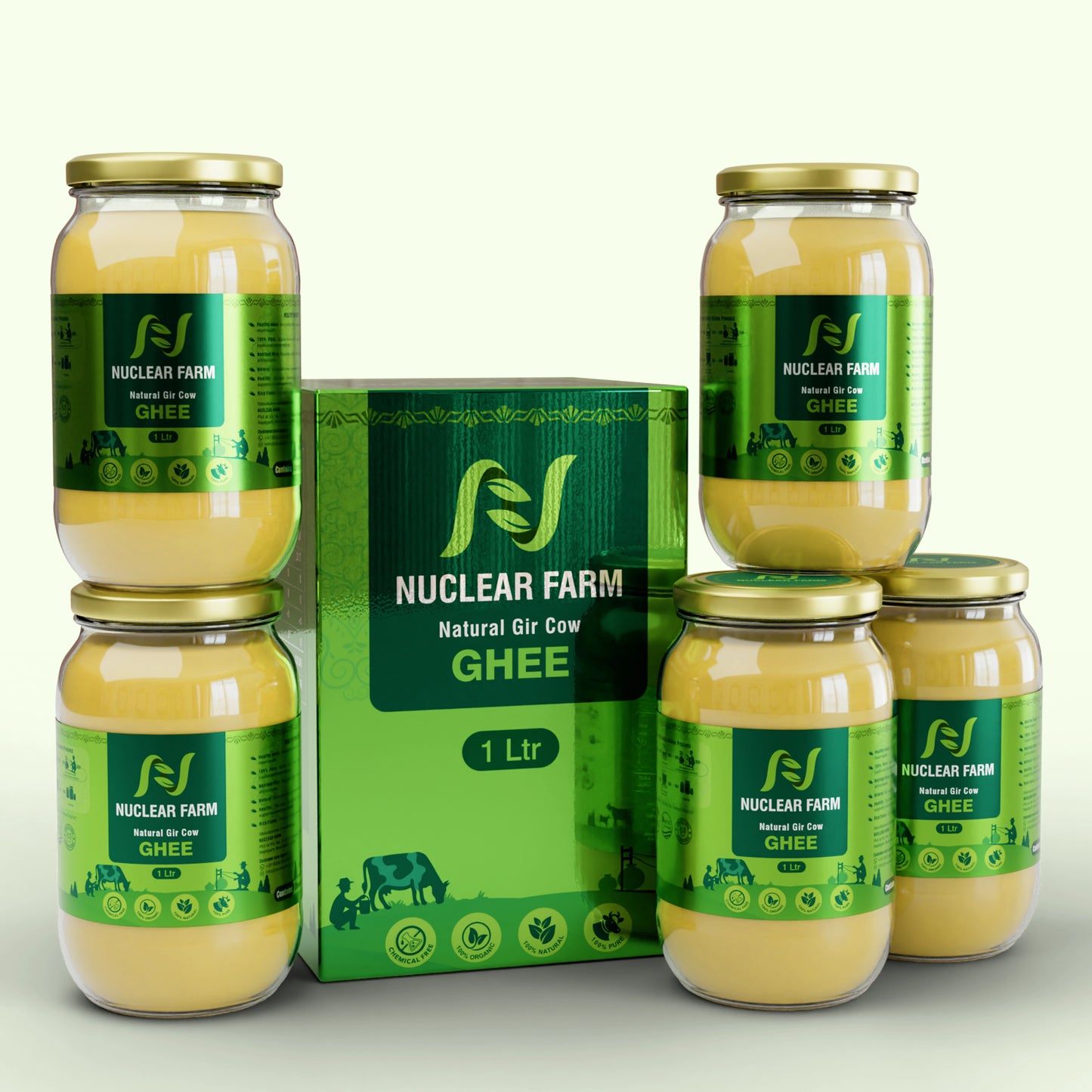 A2 Gir Cow Ghee - 5 L