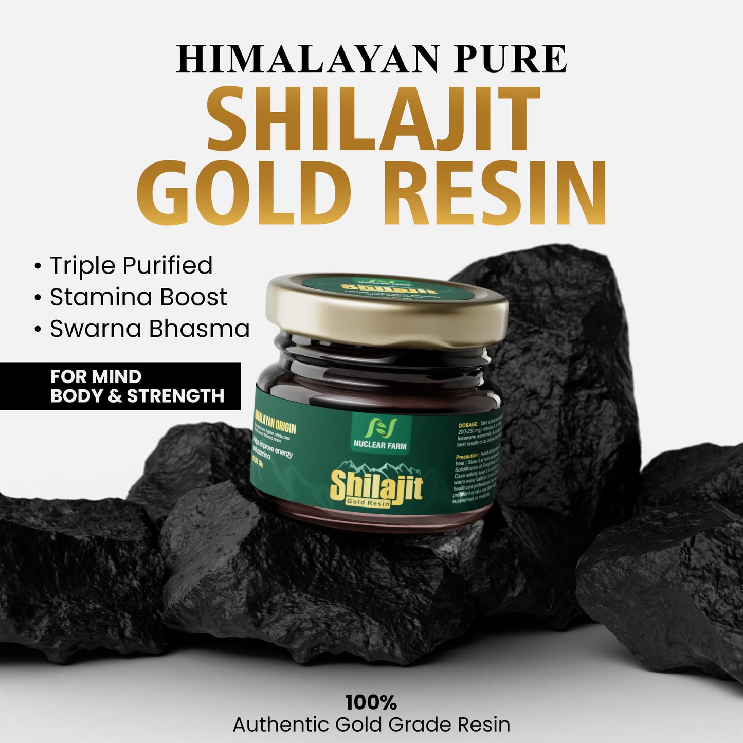 Shilajit Gold Resin