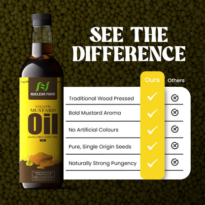 Yellow mustard oil - 1 L