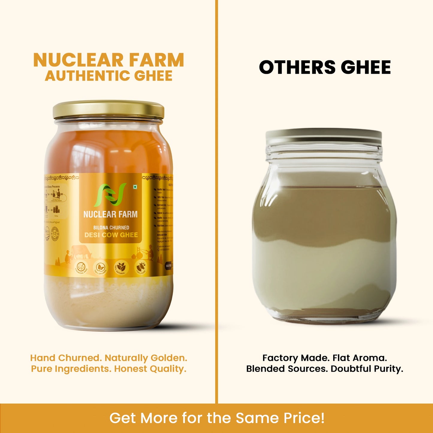 Desi Cow Ghee - 500 ML
