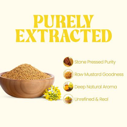 Yellow Mustard Oil and Desi Cow Ghee