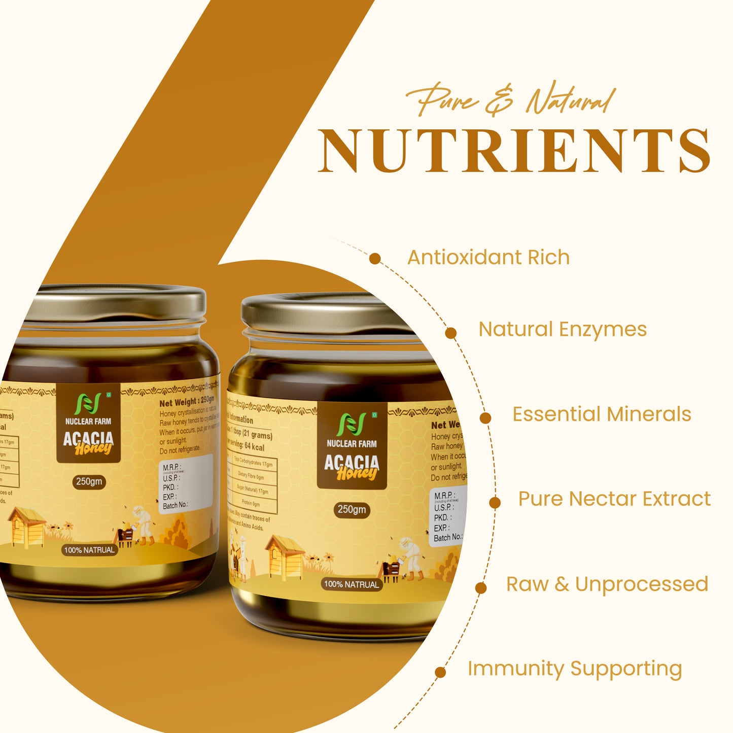 Acacia Honey - 250 Mg