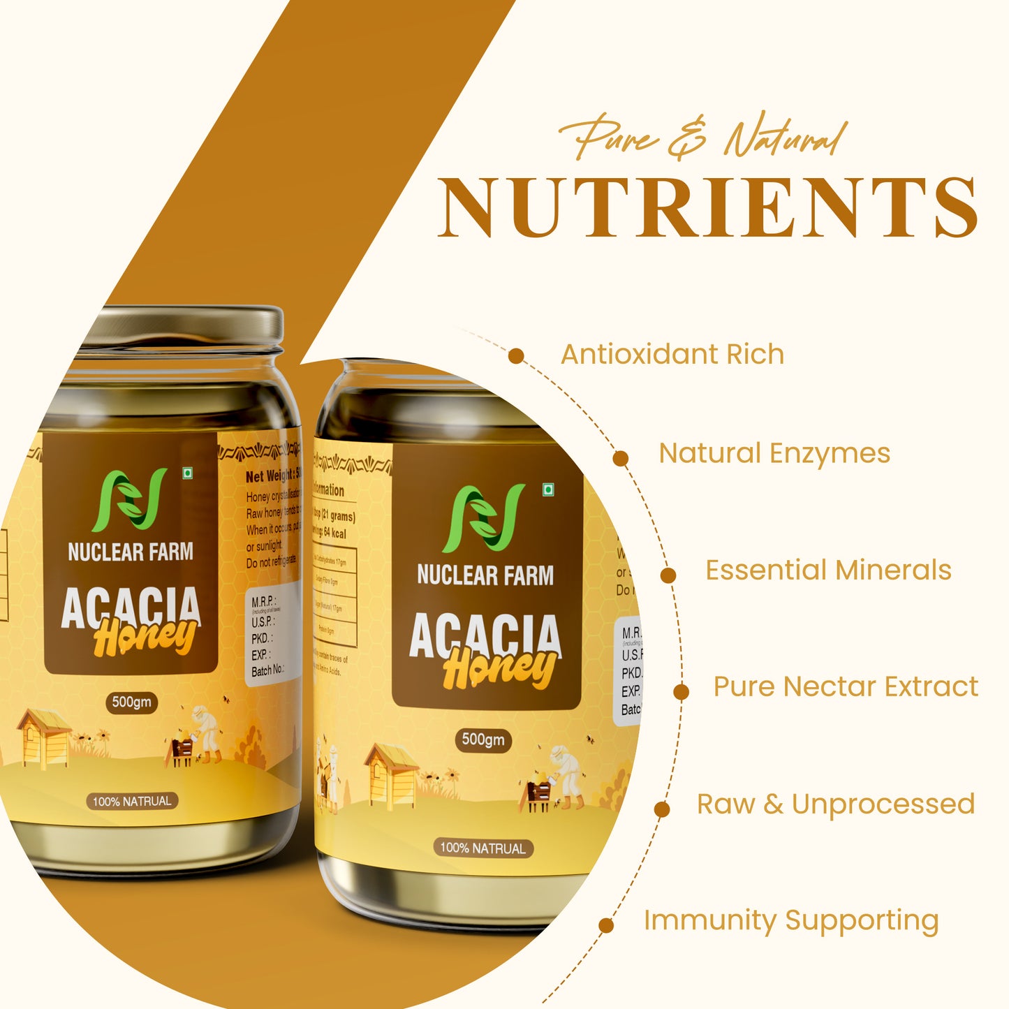 Acacia Honey - 500 Mg