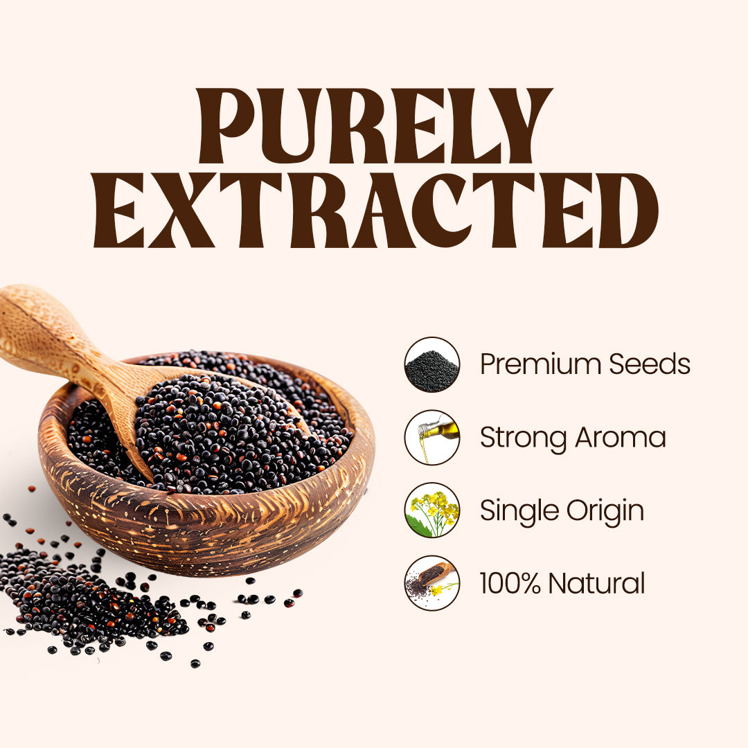 Desi Cow Ghee and Black Mustard Oil