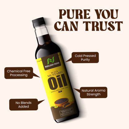 Desi Cow Ghee and Black Mustard Oil