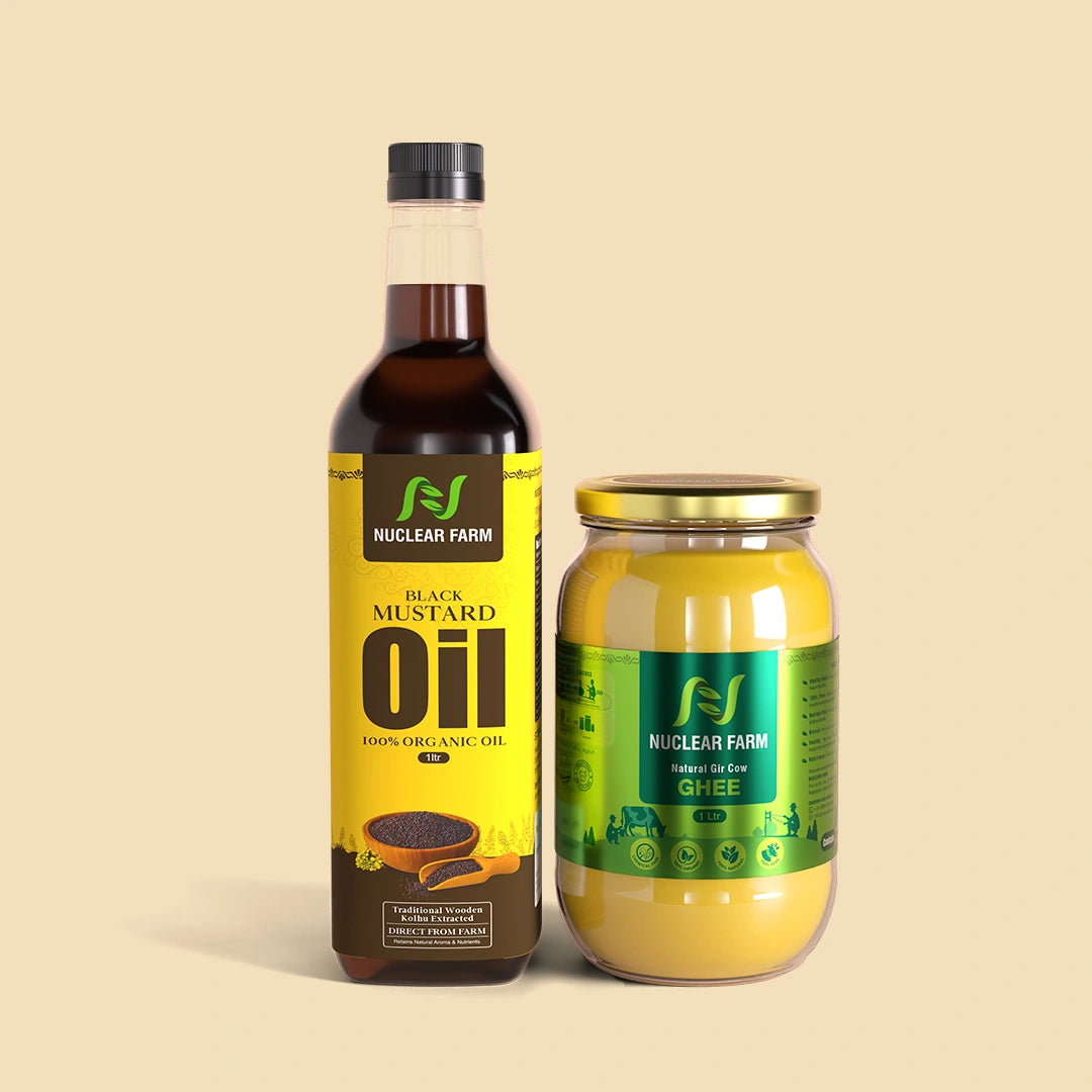 Black Mustard Oil and Gir Cow Ghee