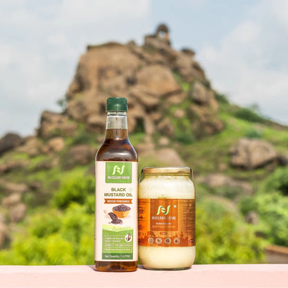 Black Mustard Oil and Buffalo Ghee
