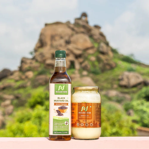 Black Mustard Oil and Buffalo Ghee