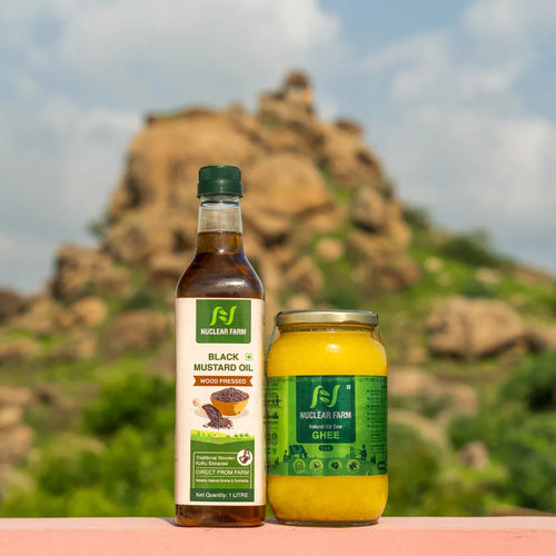 Black Mustard Oil and Gir Cow Ghee